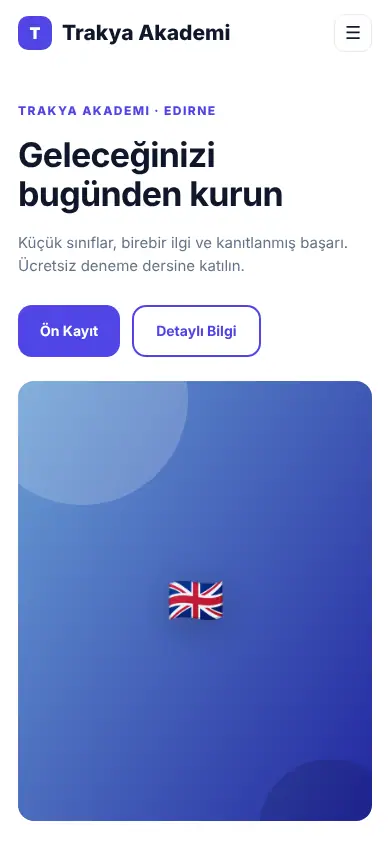 Akademi Eğitim mobil görünüm