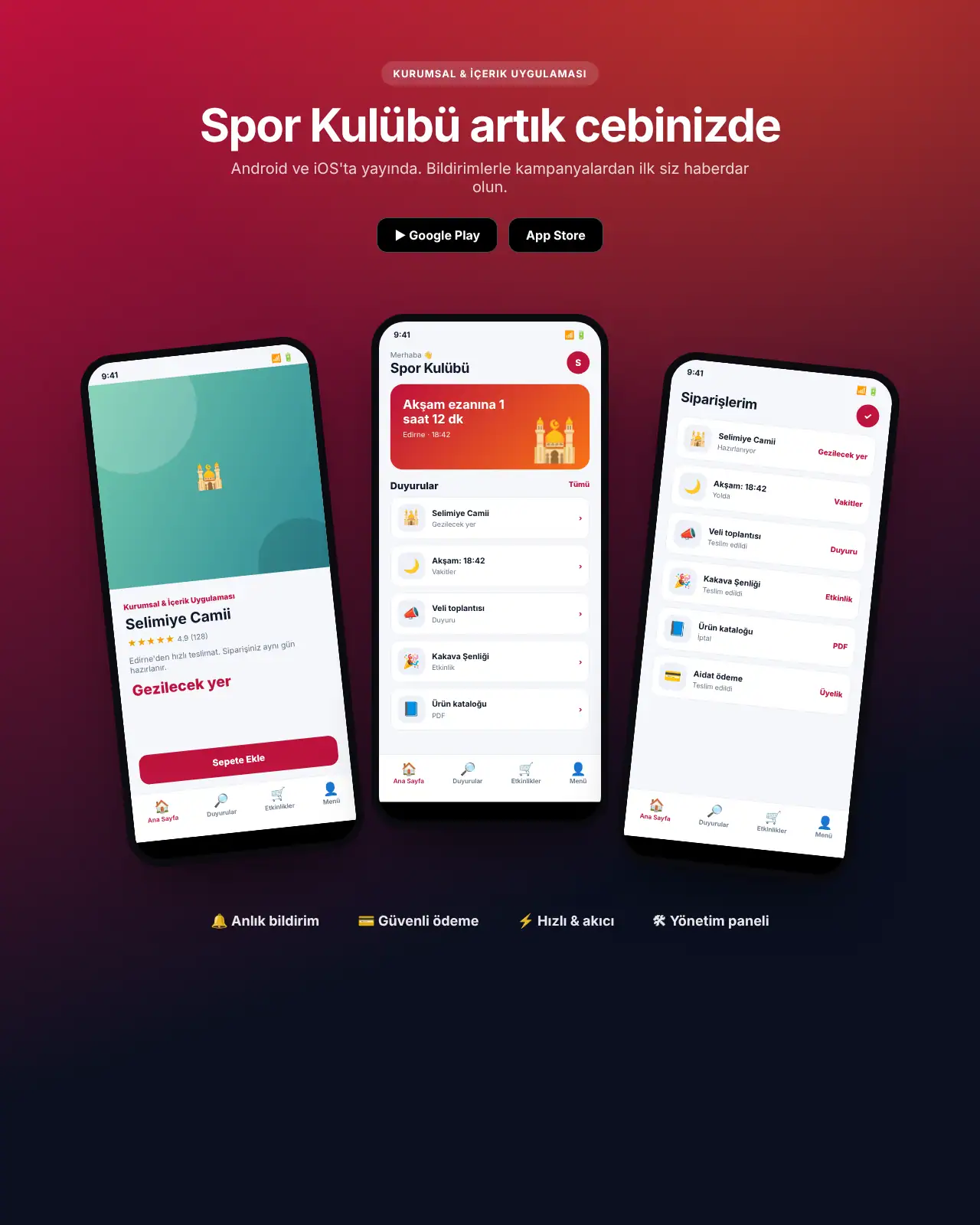 Bilgi App - Kurumsal & İçerik Uygulaması demo
