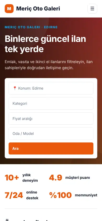 Pist Oto mobil görünüm
