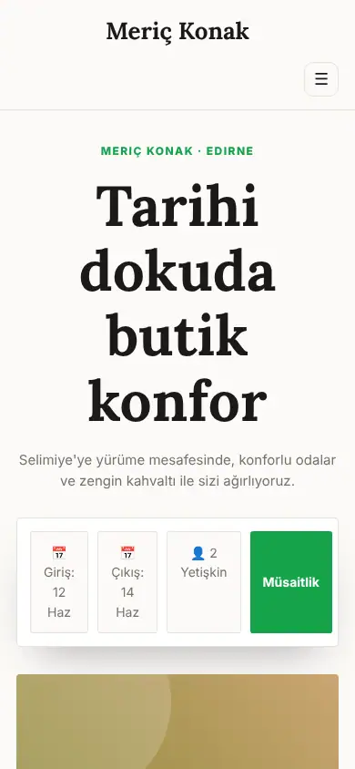 Rezidans Otel mobil görünüm