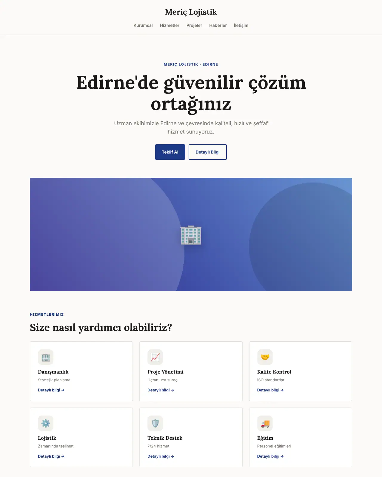 Vega Kurumsal - Kurumsal Web Sitesi demo