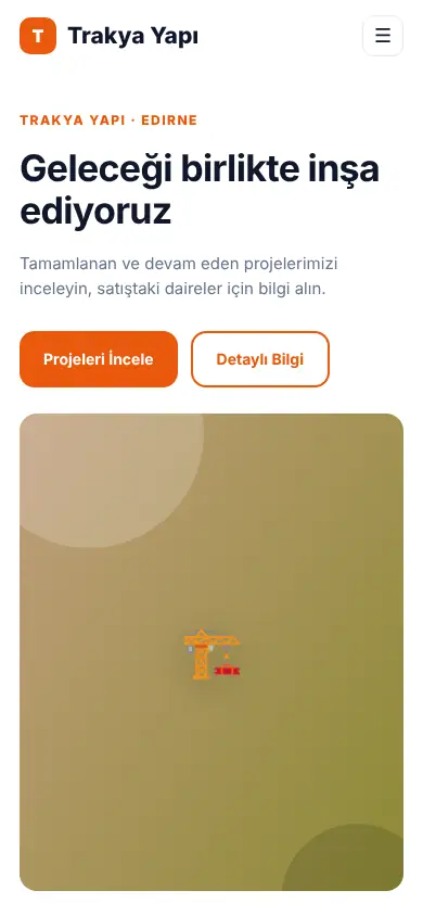Yapı Yapı mobil görünüm