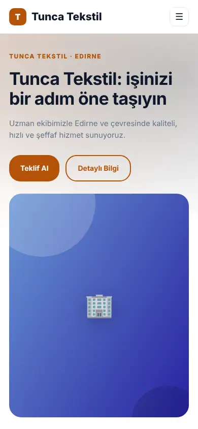 Zenit Kurumsal mobil görünüm